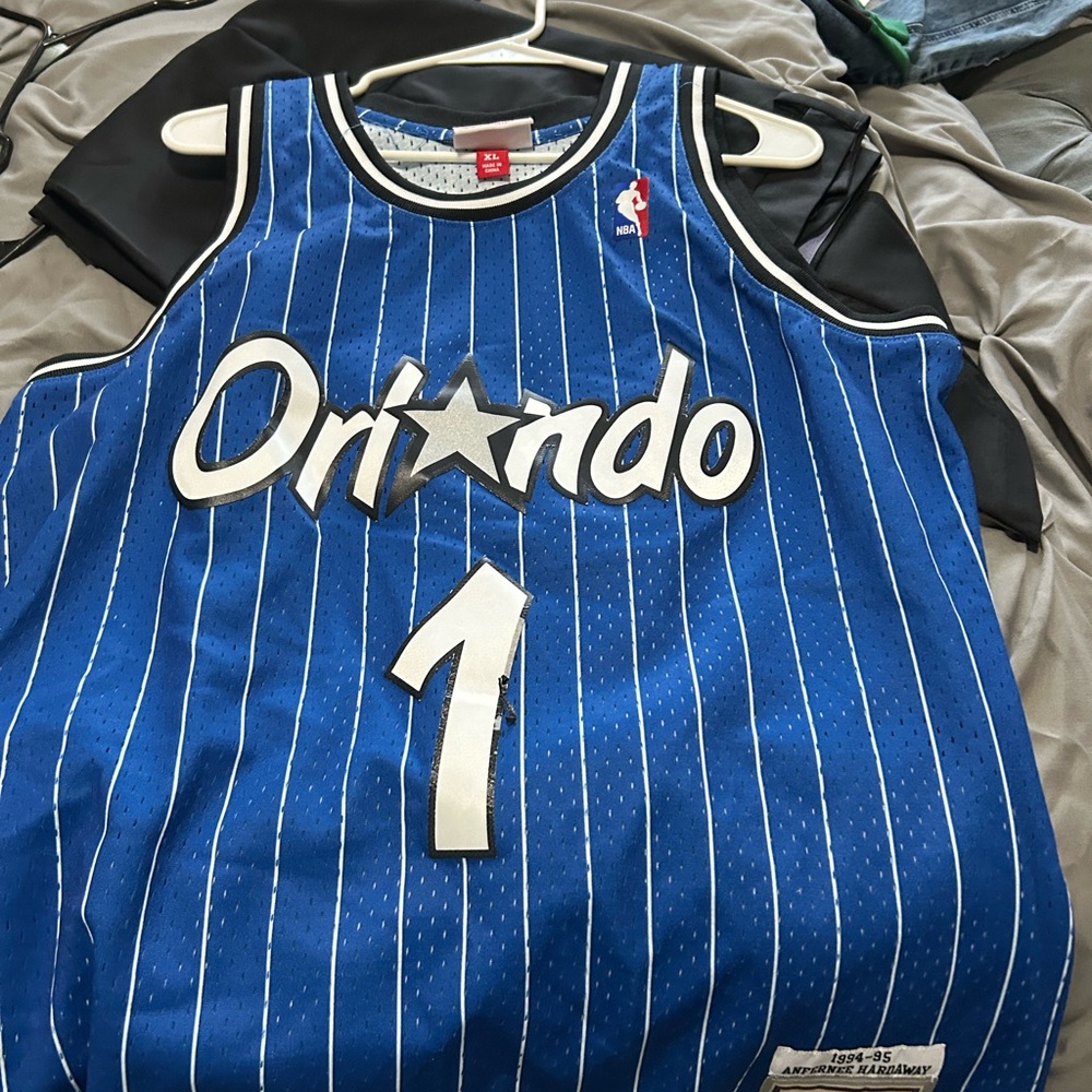 Mitchell & Ness Blue Orlando Jersey
